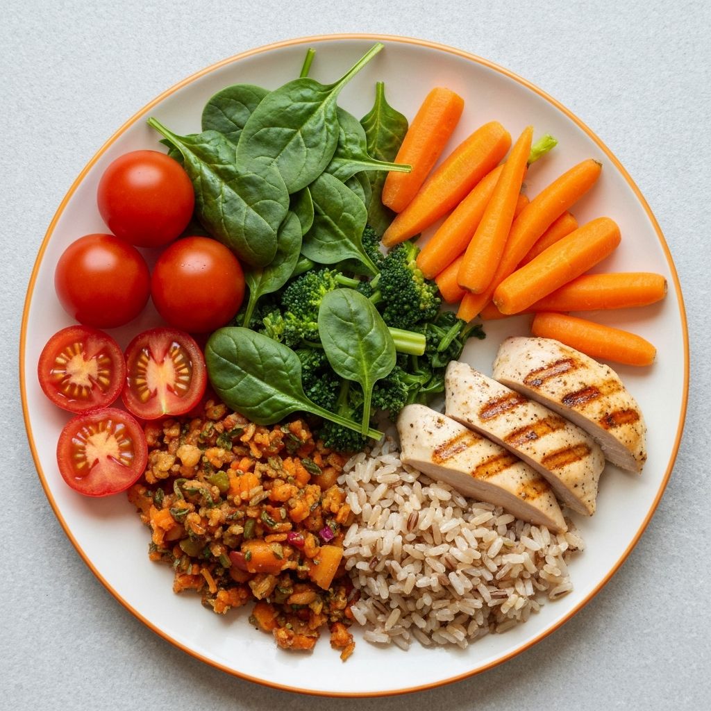 Ausgewogene Mahlzeiten